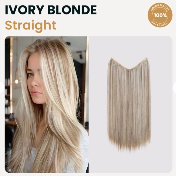 Premium Blonde Hair Extension - Picture 3 of 5